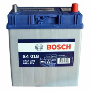 Autobatéria BOSCH S4/12V, 40Ah, 330A - 0092S40180   (Máme naozaj Bosch)