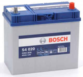 Autobatéria BOSCH S4 12V, 45Ah 330A -  0092S40200 (Máme naozaj Bosch)