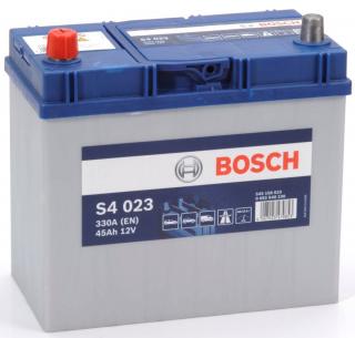 Autobatéria BOSCH S4/12V, 45Ah, 330A - 0092S40230 (Máme naozaj Bosch)