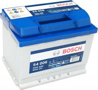 Autobatéria BOSCH S4/12V, 60Ah, 540A - 0092S40060 ľavá (560127054)
