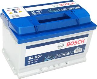 Autobatéria BOSCH S4/12V, 72Ah, 680A - 0092S40070