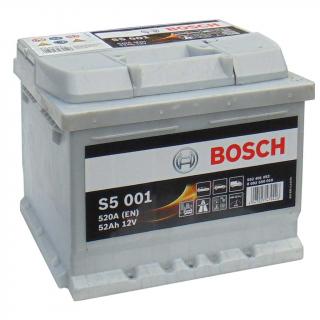 Autobatéria BOSCH S5/12V, 52Ah, 520A - 0092S50010 (Máme naozaj Bosch)