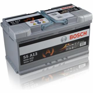 Autobatéria BOSCH Start-Stop AGM 12V, 95Ah, 850A  0 092 S5A 130 (595901085)