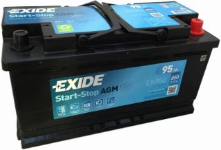 Autobateria EXIDE Micro-hybrid AGM 12V 95Ah 850A, EK950