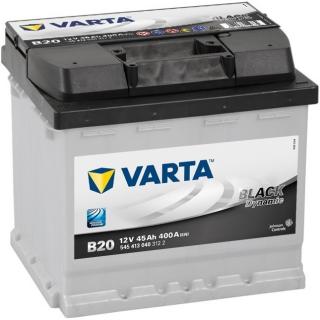 Autobatéria VARTA BLACK dynamic 12V 45Ah 400A B20t ľavá (545413040)