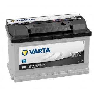 Autobatéria VARTA BLACK dynamic 12V 70Ah 640A  E9   570144064 (Máme naozaj Vartu.)