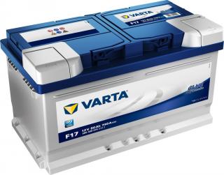 Autobatéria VARTA BLUE dynamic 12V 80Ah 740A  F17  580406074