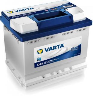 Autobatéria VARTA BLUE dynamic D24 12V 60Ah 540A pravá  560408054 (Máme naozaj Vartu.)
