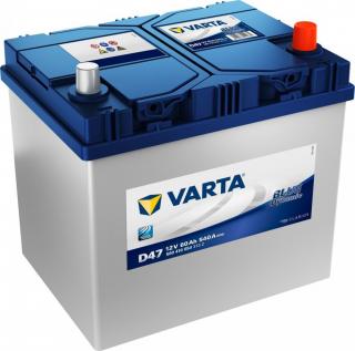 Autobateria VARTA BLUE dynamic D47 12V 60Ah 540A pravá (560410054)