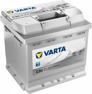 Autobatéria VARTA SILVER dynamic 12V 54Ah 530A C30  554400053
