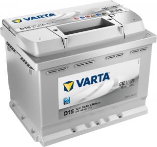 Autobatéria VARTA SILVER dynamic  12V 63Ah  610A D15    563400061