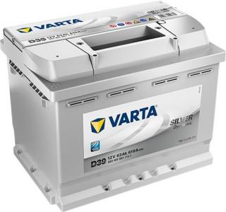 Autobatéria VARTA SILVER dynamic 12V 63Ah 610A D39 ľavá (563401061)