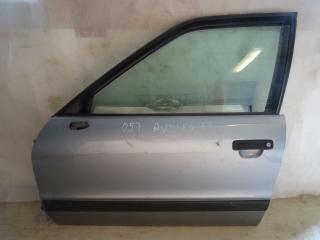 Audi 80 LP dvere šedé+sklo č.057 (Audi 80 lavé predne dvere č.057)