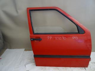 Fiat Uno II dvere PP červená č.093 (Fiat Dvere Predné č.093)