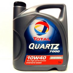 Olej Total Quartz 7000 10W40 5L diesel (Olej Total Quartz 10W40  diesel)