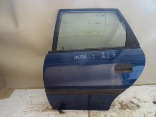 Opel Astra dvere LZ modrá č.227 (Opel Dvere Zadné č.227)