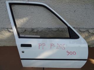 Peugeot 205 PP dvere biele č.300 (Peugeot pravé predne dvere č.300)