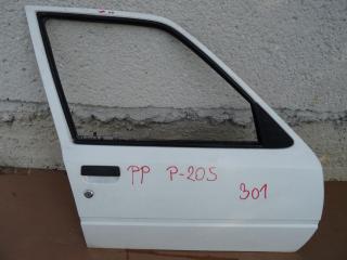 Peugeot 205 PP dvere biele č.301 (Peugeot pravé predne dvere č.301)