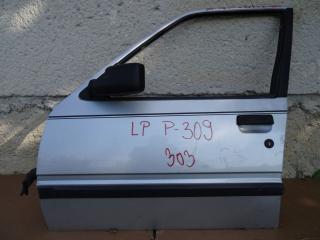 Peugeot 309 LP dvere strieborne č.303 (Peugeot lavé predne dvere č.303)