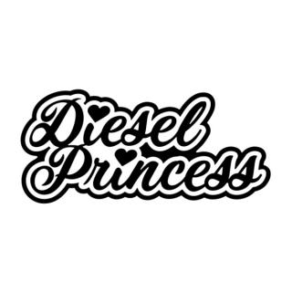 Samolepka diesel princess na auto a motorku, tuning nálepka (5286)