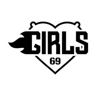 Samolepka girls 69 na auto a motorku, tuning nálepka (2533)