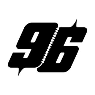 Samolepka logo 96 Jakub Smrž na auto a motorku, tuning nálepka (5678)