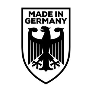 Samolepka Made in Germany na auto a motorku, tuning nálepka (2973)