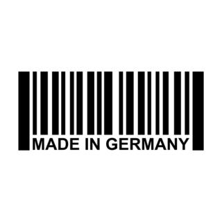 Samolepka Made in Germany na auto a motorku, tuning nálepka (4788)