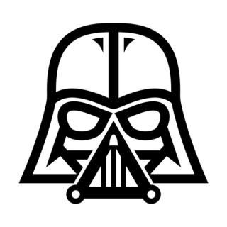 Samolepka maska Darth Vader na auto a motorku, tuning nálepka (2627)