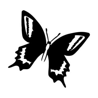 Samolepka motýľ na auto a motorku, tuning nálepka (3512)