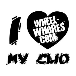 Samolepka nápis CLIO na auto a motorku, tuning nálepka (6236)