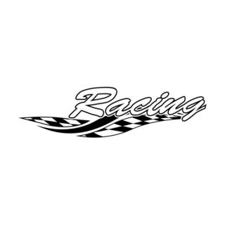 Samolepka nápis RACING na auto a motorku, tuning nálepka (3068)