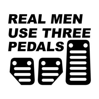 Samolepka Real Men Use na auto a motorku, tuning nálepka (2746)