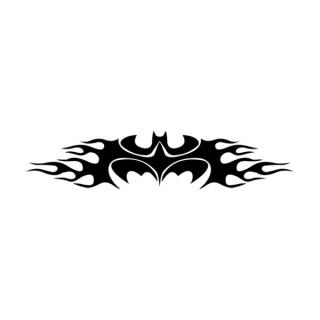 Samolepka tattoo Batman na auto a motorku, tuning nálepka (5101)