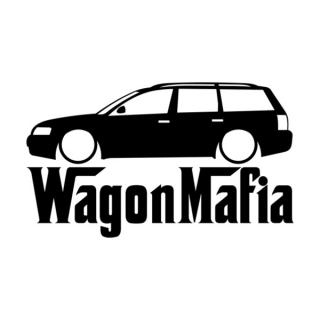 Samolepka wagon mafia na auto a motorku, tuning nálepka (4870)