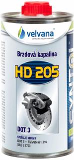 Brzdová kvapalina Syntol HD205 DOT3 0,5L