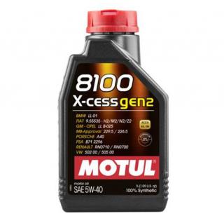 MOTUL 8100 X-cess gen2 5W-40 1L