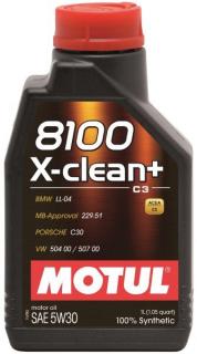 MOTUL 8100 X-Clean + 5W-30 1L