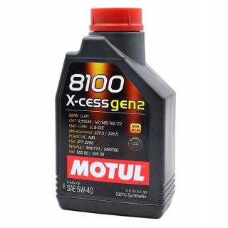 MOTUL 8100 X-clean gen2 5W-40 1L