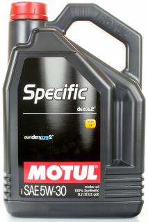 MOTUL SPECIFIC DEXOS 2 5W-30 5L