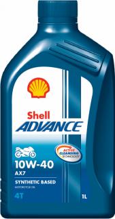 Shell Advance 4T AX7 10W-40 1 L