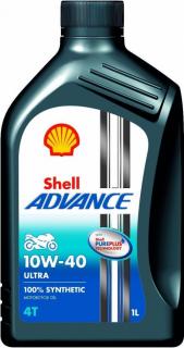 Shell Advance 4T Ultra 10W-40 1 L