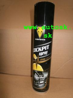 Cocpit spray Citrón 400ml  (Spray na palubné dosky)
