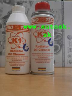 RADIATOR OIL CLEANER K1 + K2 - Čistič chladiacej sústavy od oleja – 2 zložkový (Čistič sústavy od oleja PROTEC P1511-1)