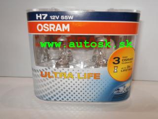 Sada žiaroviek Osram H7 55W 3 násobná životnosť (3 násobná životnosť)