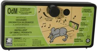 Ultrazvukový plašič myší a kún s reguláciou hlasitosti kombinácia: iba plašič