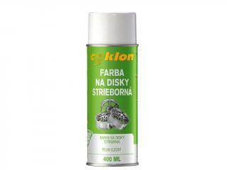 CYKLON Strieborná farba na disky 400ml