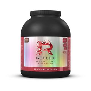 100% Native Whey 1,8kg - Reflex Nutrition - EXP: 1/23 Množství: 1800 g, Příchuť: Vanilka