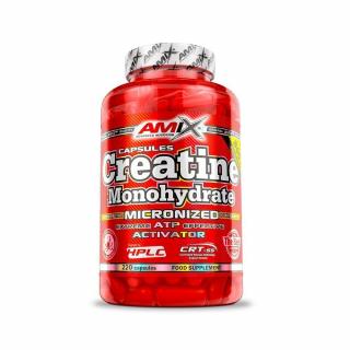 Amix Creatine Monohydrate Kapsle Množství: 220 kapslí