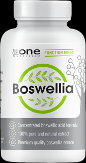 AONE Boswellia Serrata 120 kapslí Varianta: 100% čistý extrakt z pryskyřice indického kadidlovníku
